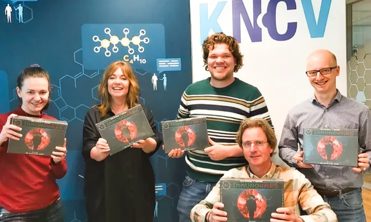 Team bij KNCV met ImmunoWars
